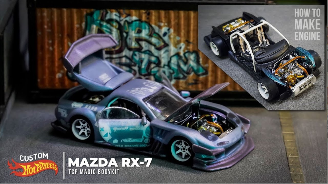 MAZDA RX-7 CUSTOM HOT WHEELS