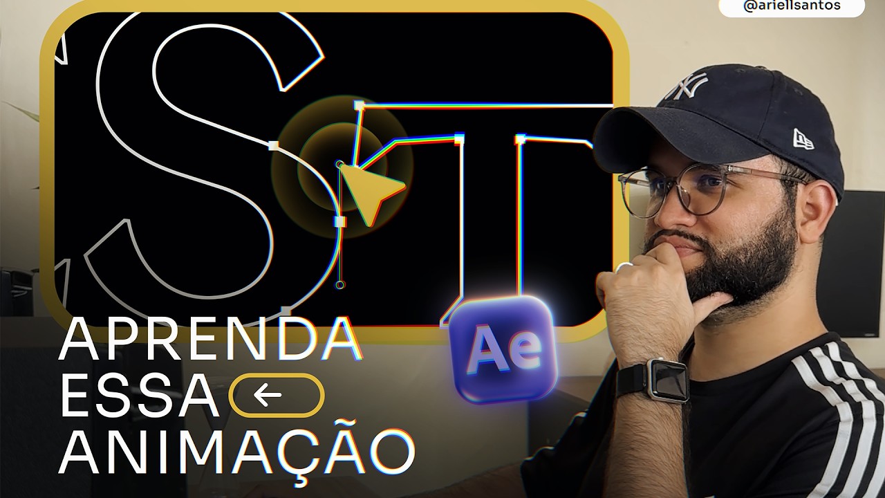 Técnica para animação em paths para marcas e identidades visuais