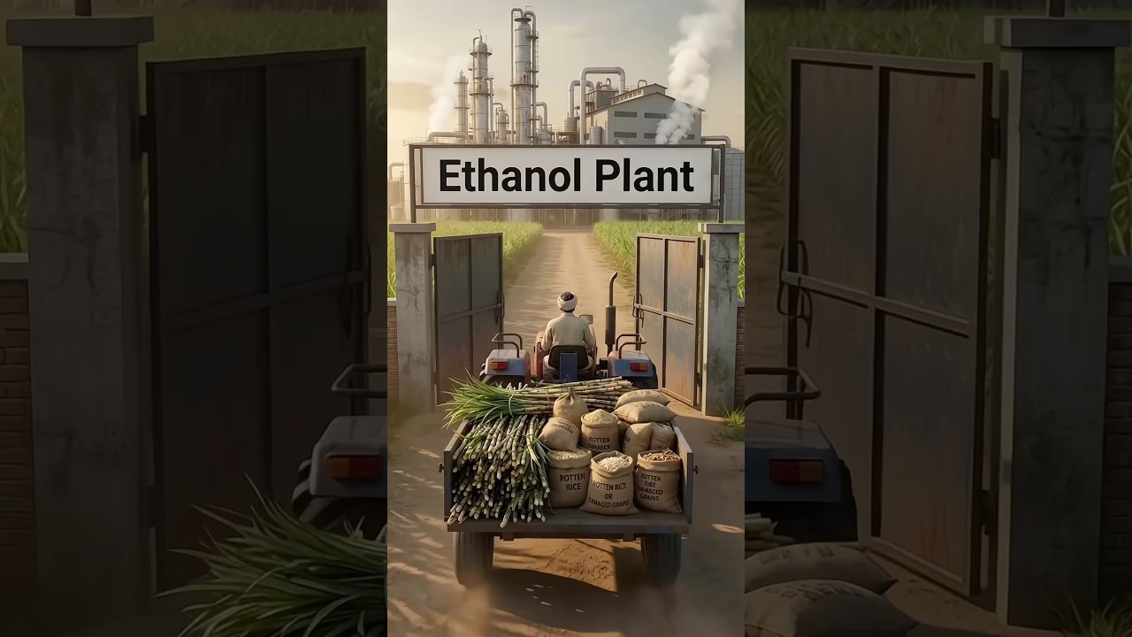 How E20 petrol is made #shorts #cars #e20 #viral #facts