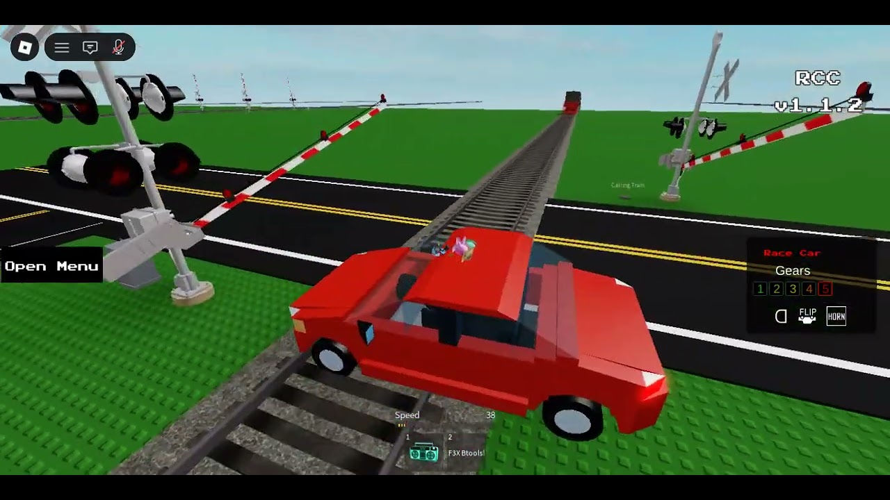 Roblox Railroad crossing creator