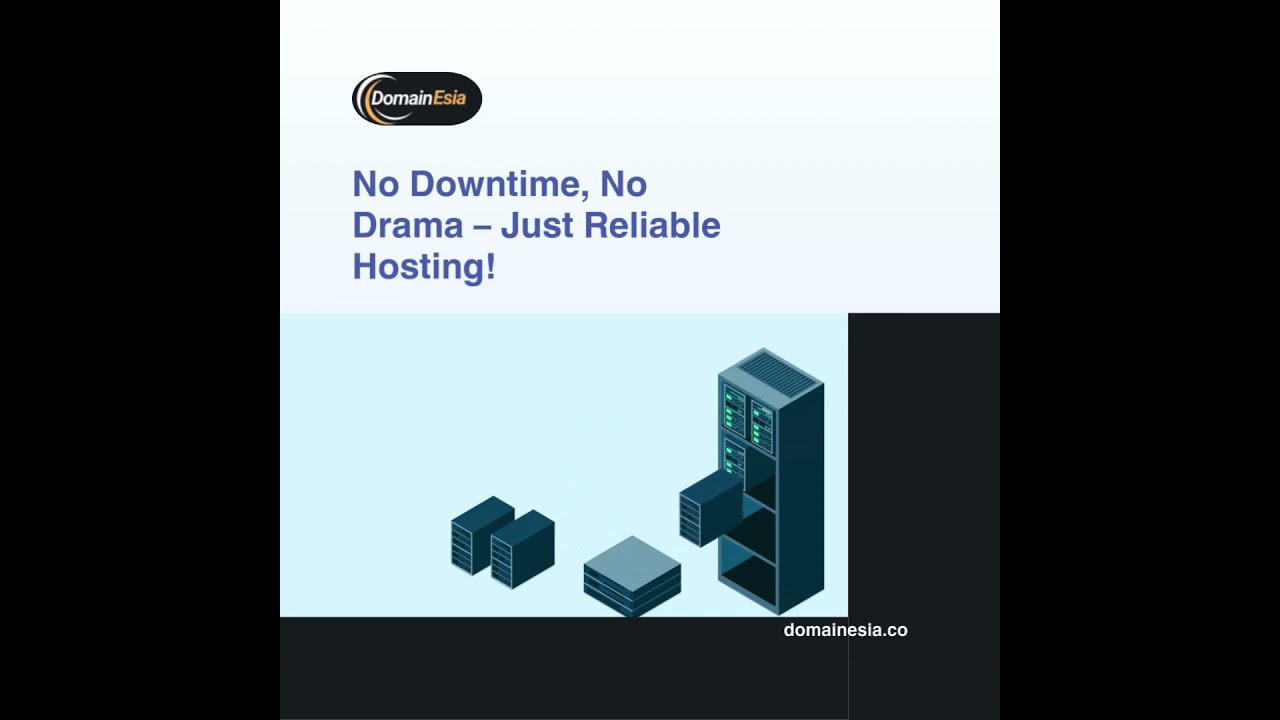 Reliable Hosting with Zero Downtime by DomainEsia. 