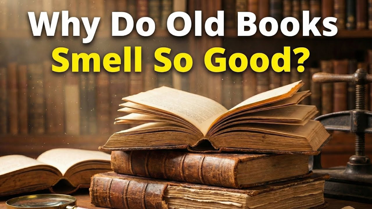 Why Do Old Books Smell So Good?