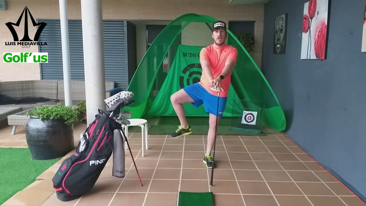 Ejercicios para la ROTACIÓN DEL TREN SUPERIOR E INFERIOR en el swing de golf