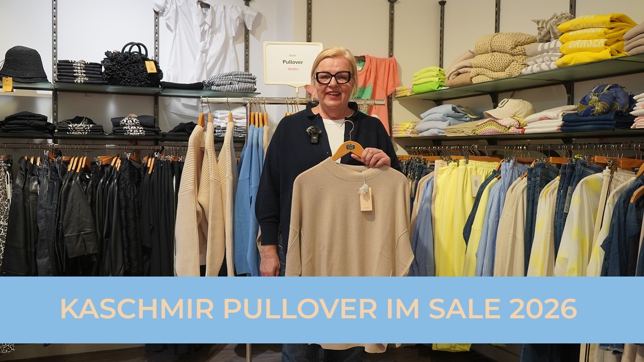 Kaschmir Pullover im SALE 2026 - Diese Schnäppchen sind der Wahnsinn!