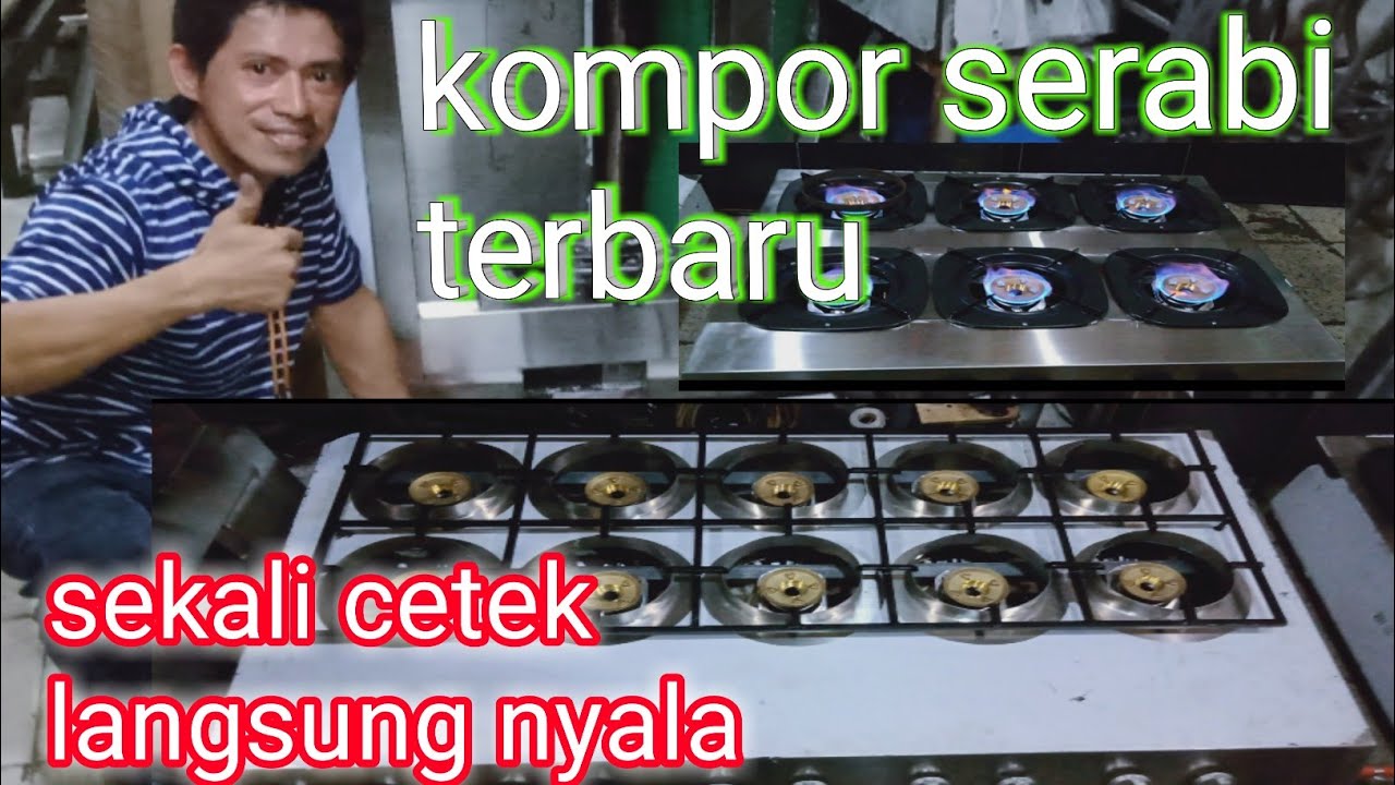 Kompor serabi terbaru//sekali cetek langsung nyala