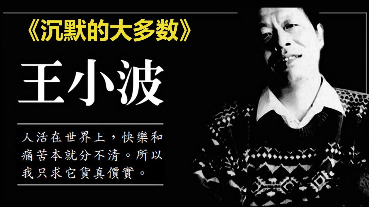 【有声书】王小波《沉默的大多数》完整字幕版