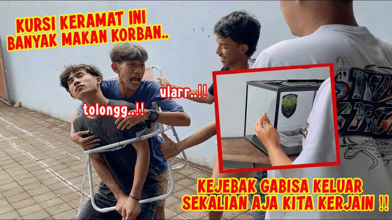 ASLI KOCAK BANGET !! KURSI KERAMAT INI SUDAH BANYAK MEMAKAN KORBAN.