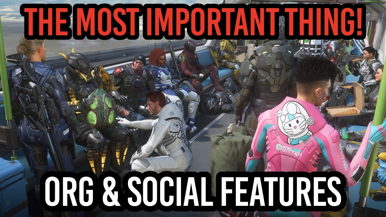 Star Citizen Organization & Social Features Are Almost Here!