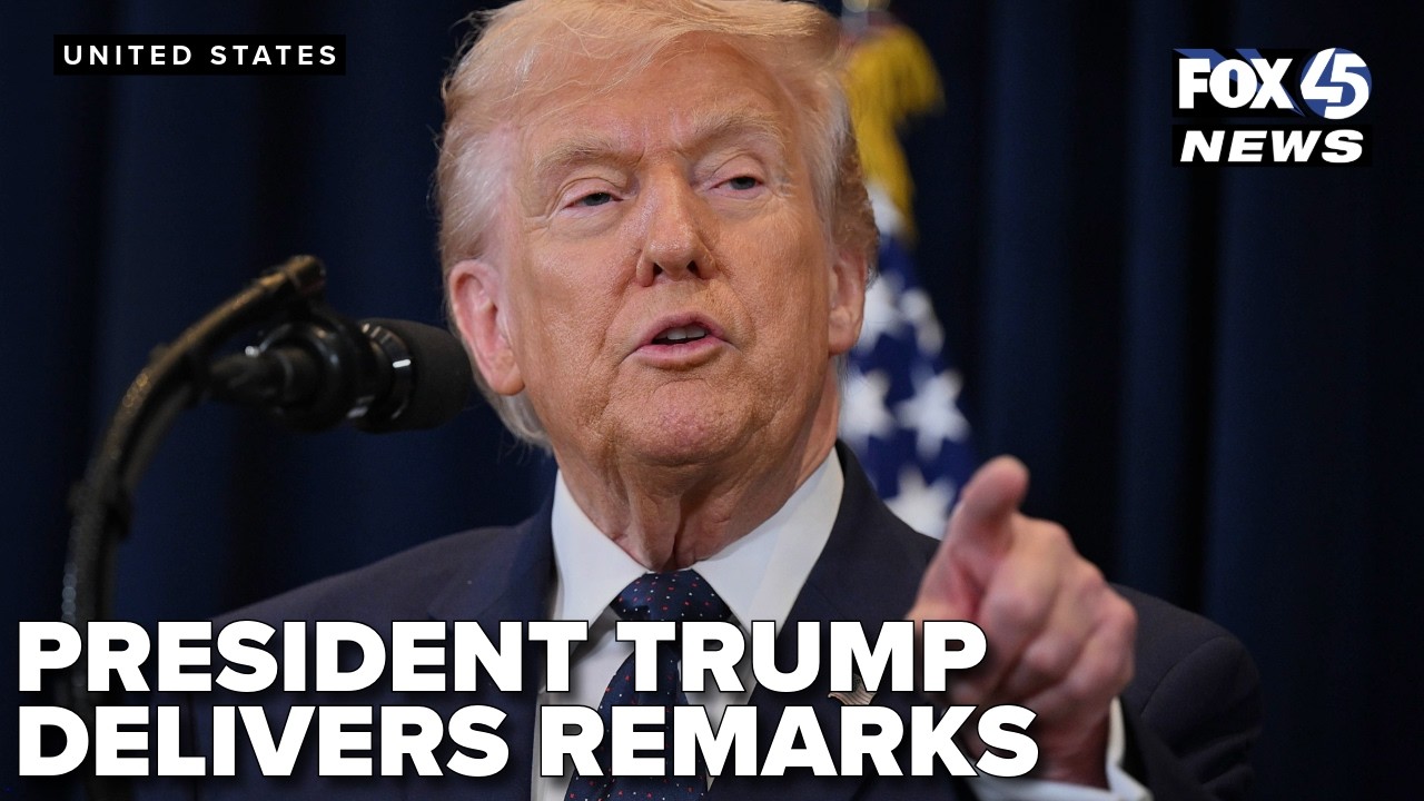 President Trump speaks at Verst Logistics