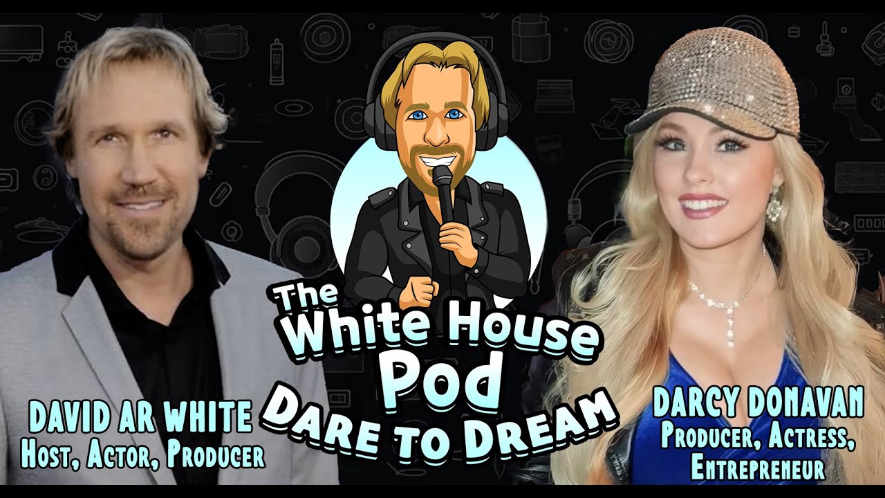 Darcy Donavan Interview: Anchorman Stories, Crypto Queen & Comedy Gold | David A.R. White Podcast