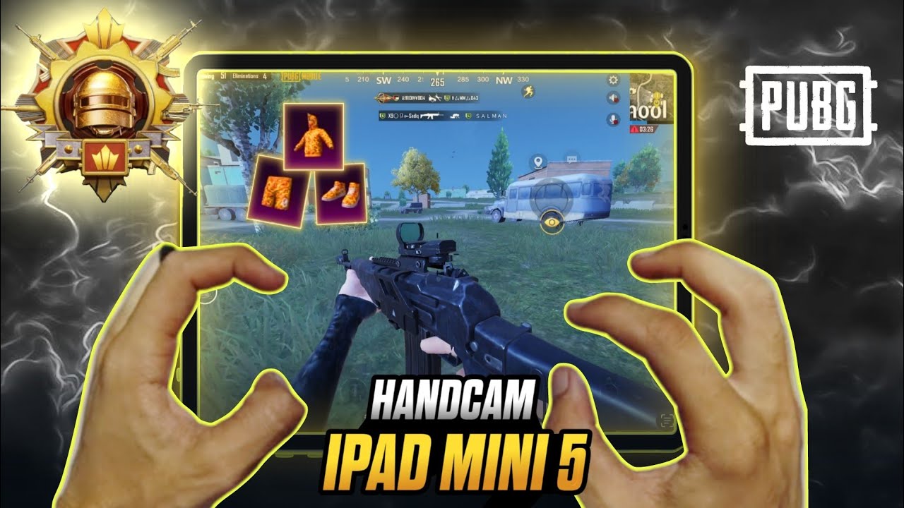 New Mode Transformers 🔥 | Ipad Mini 5 with Handcam🤯| PUBG / BGMI