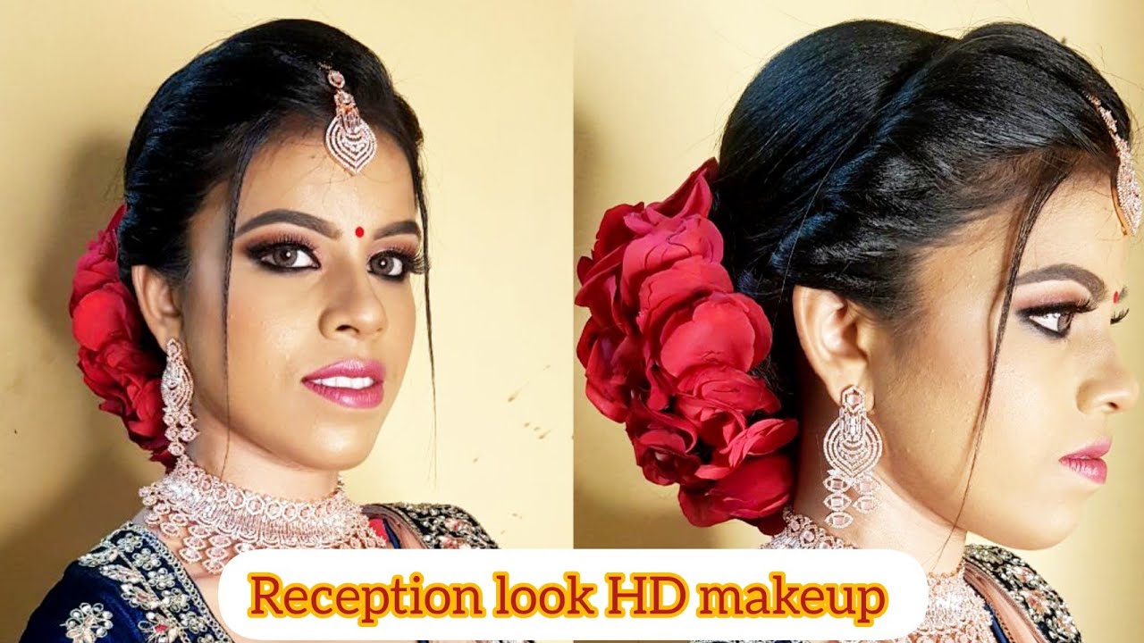 Reception look/HD makeup/