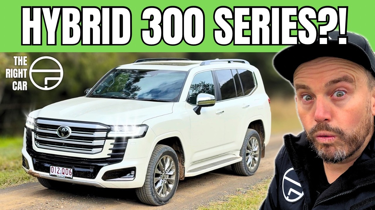 Обзор гибридной Toyota Land Cruiser 300: тест-драйв и бездорожье