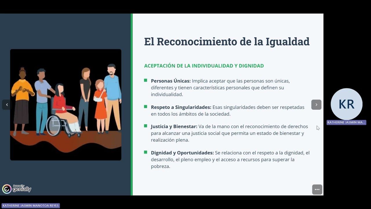 Reconocimiento de la Igualdad