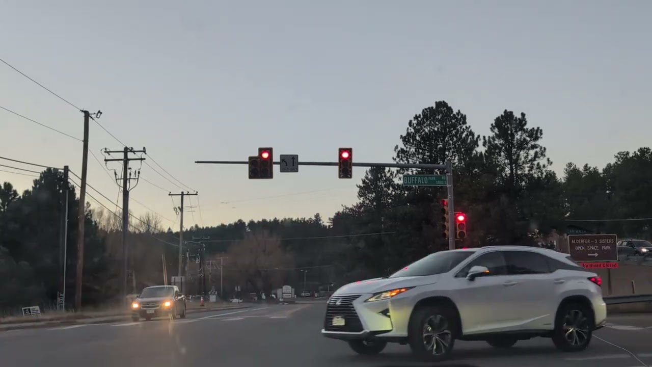 Driving from Evergreen to Pine Colorado 