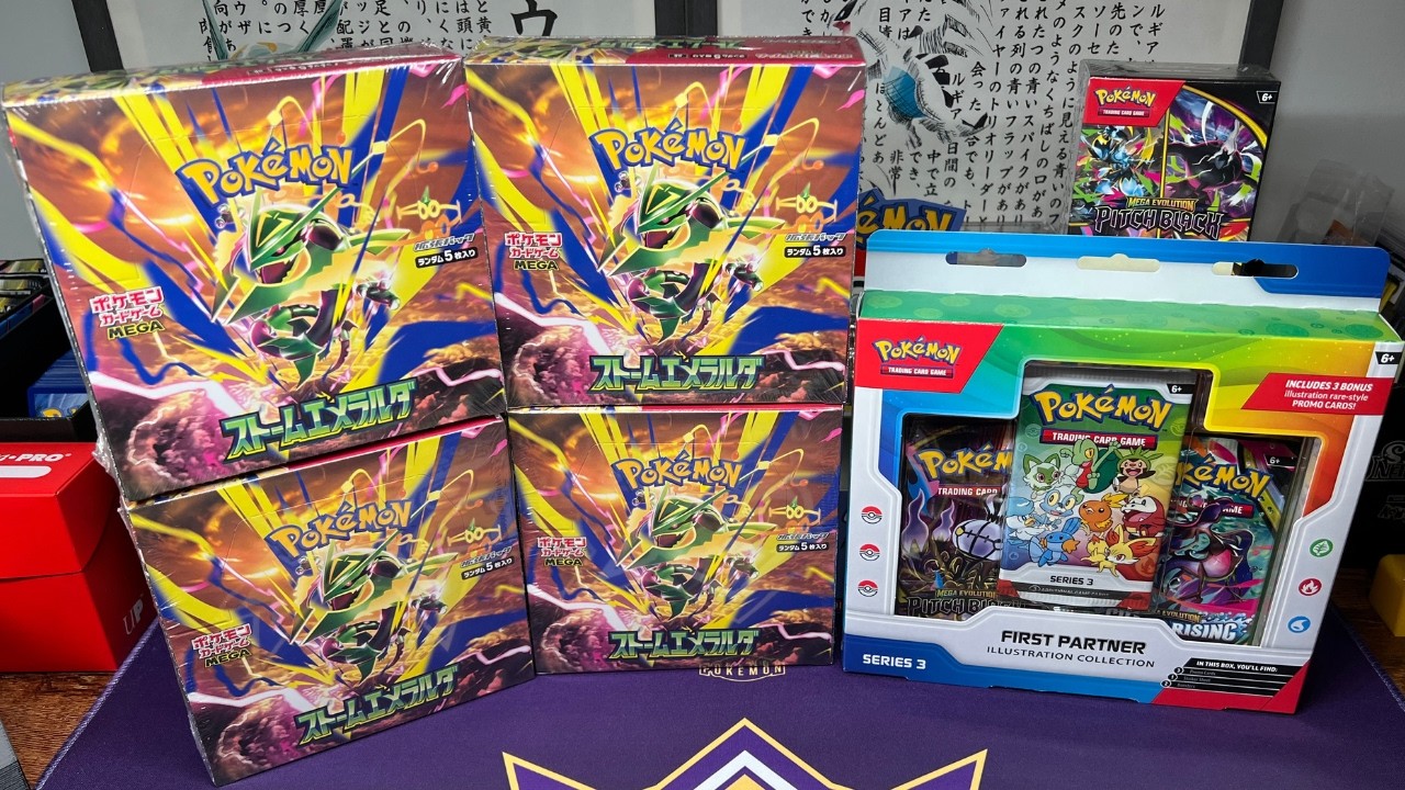 FIRST PARTNER SERIES 3 IS HERE! STORM EMERALDA IN STOCK! - ONLINE POKEMON STORE!