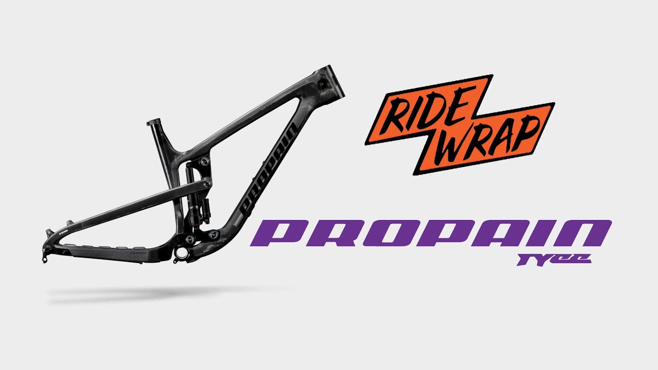 Wrapping my Propain Tyee CF with Ride Wrap full protection kit | Bike Wrap | Clear Wrap | Ride Wrap