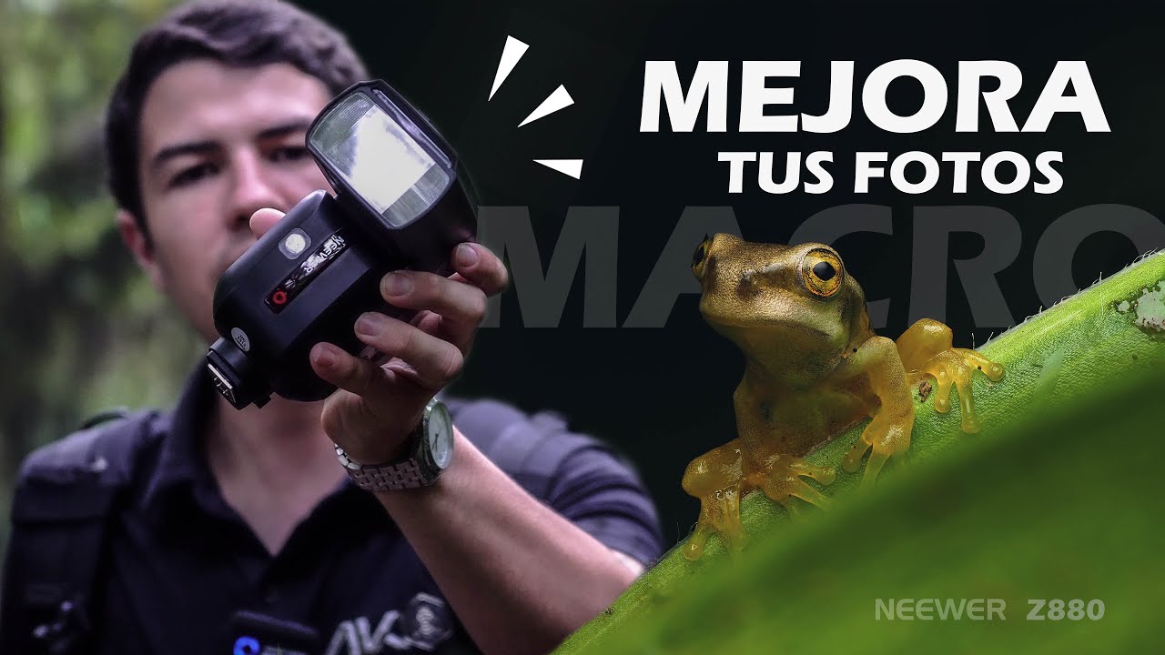 ¡Este flash cambió por completo mis fotos macro! / Neewer Z880