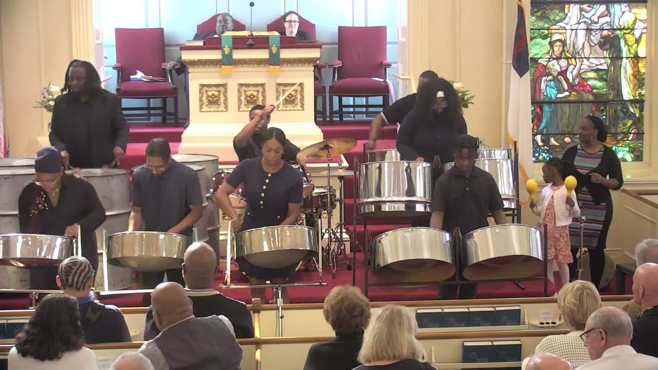 Grace Moravian Steel Band   I The Lord Of Sea And Sky