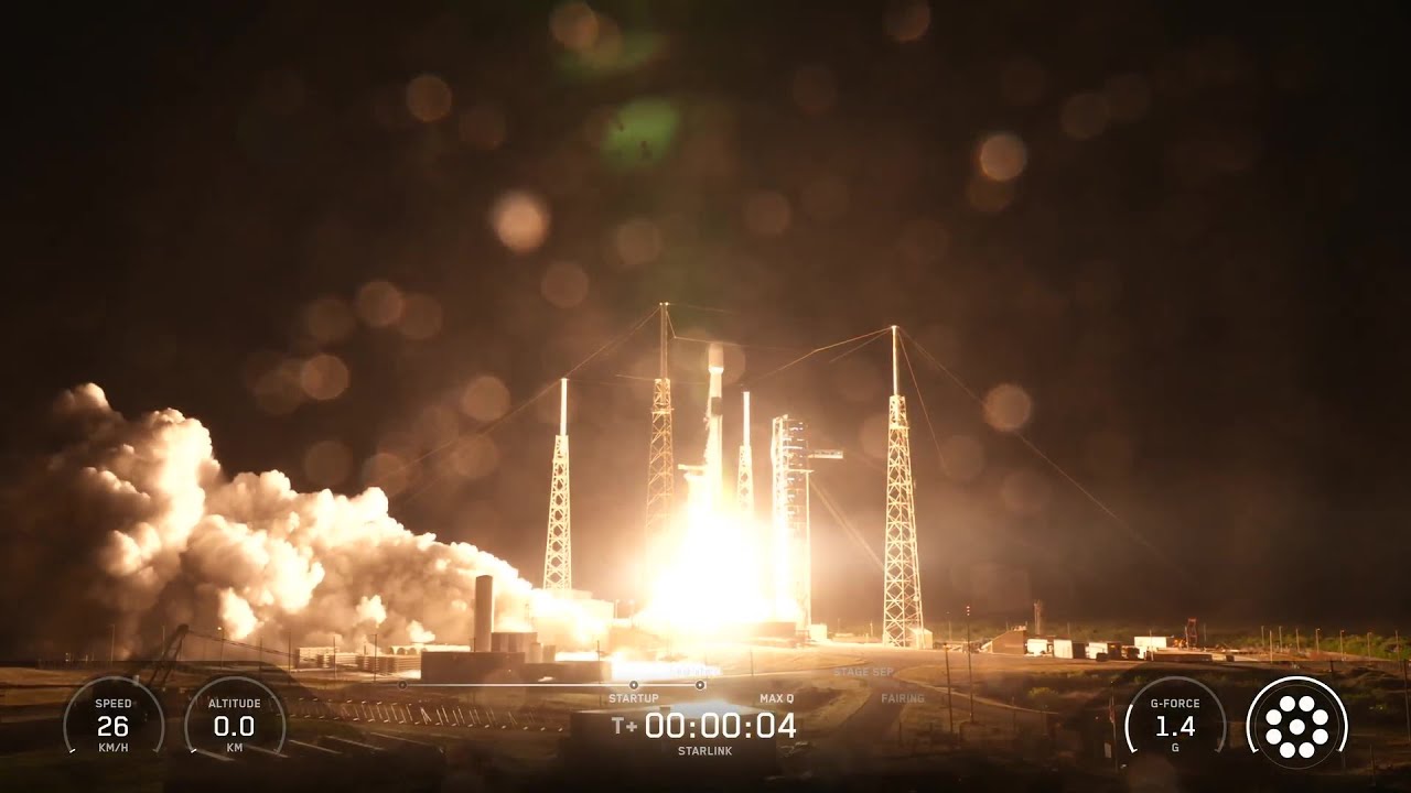 Blastoff! SpaceX launches 29 Starlink satellite from Florida, nails landing