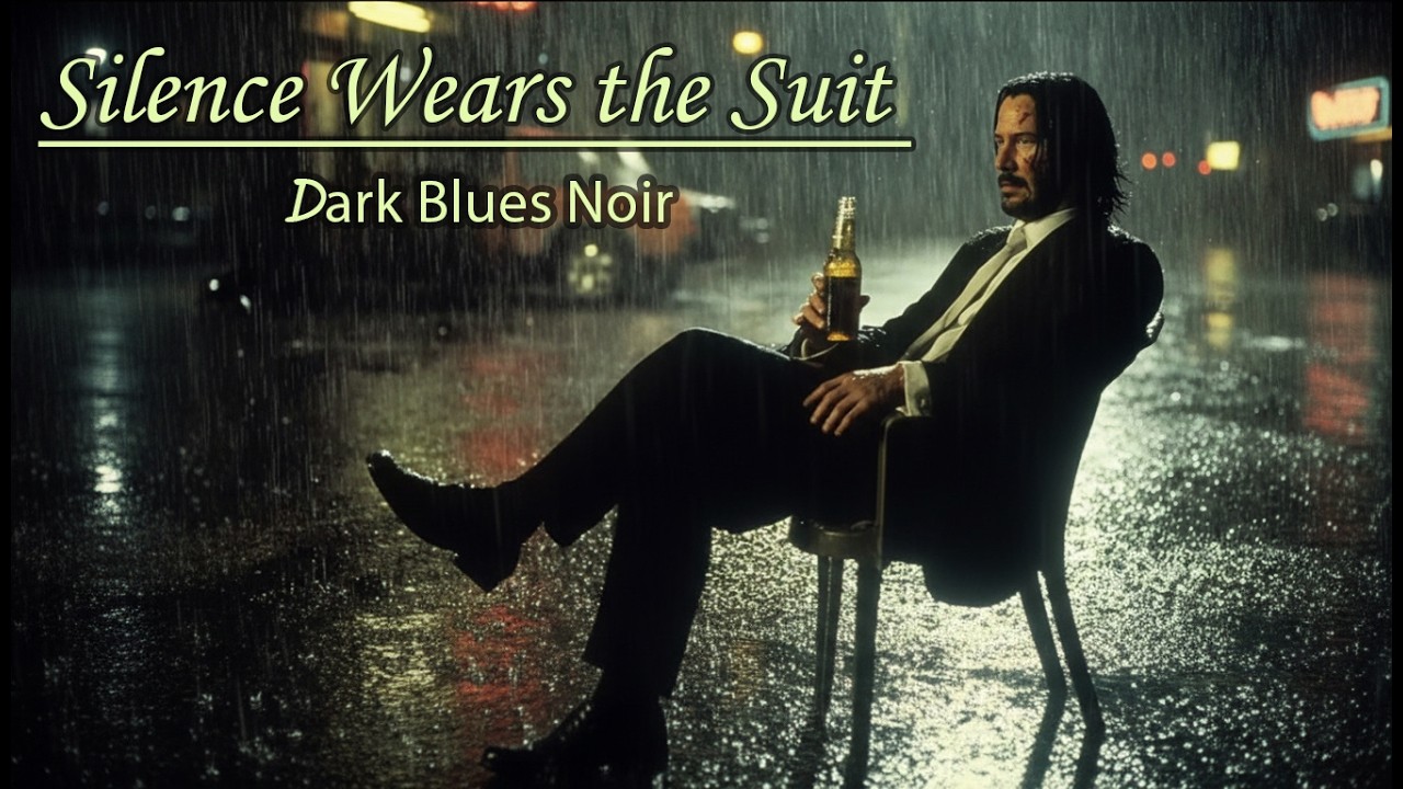 Silence Wears the Suit | Dark Blues Noir for Men Who Move in Silence