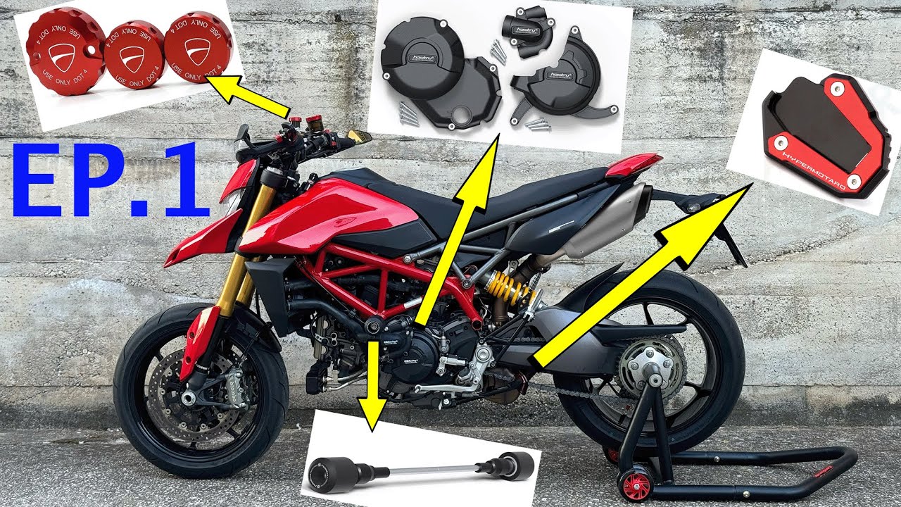 Montiamo i pezzi di ALIEXPRESS sulla DUCATI 😬 || Modifichiamo l'Hypermotard EP. 1