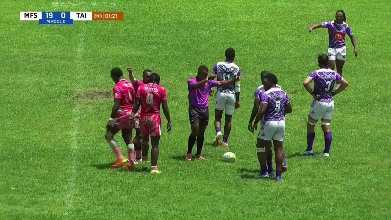 2025 Coral Coast 7's — братья Тайкита против Майка Фрайдейса (группа D)