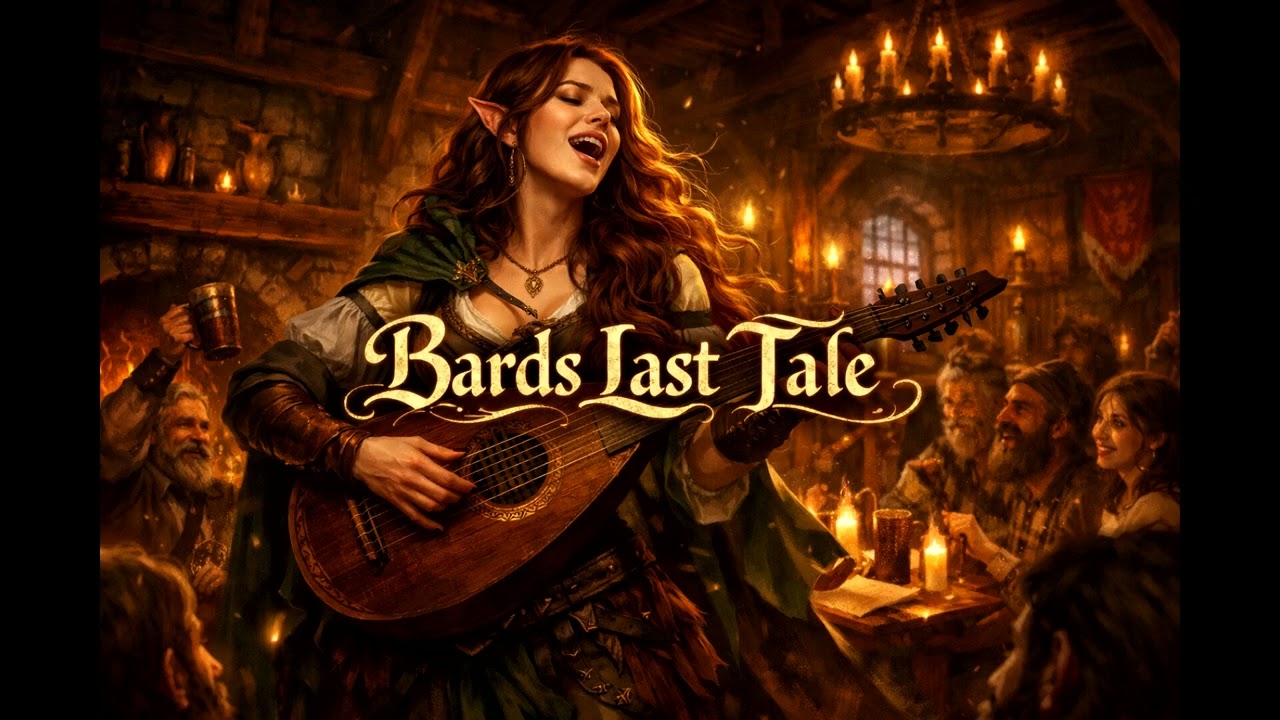 Bards Last Tale (slow ver) | Medieval Tavern and D&D Song