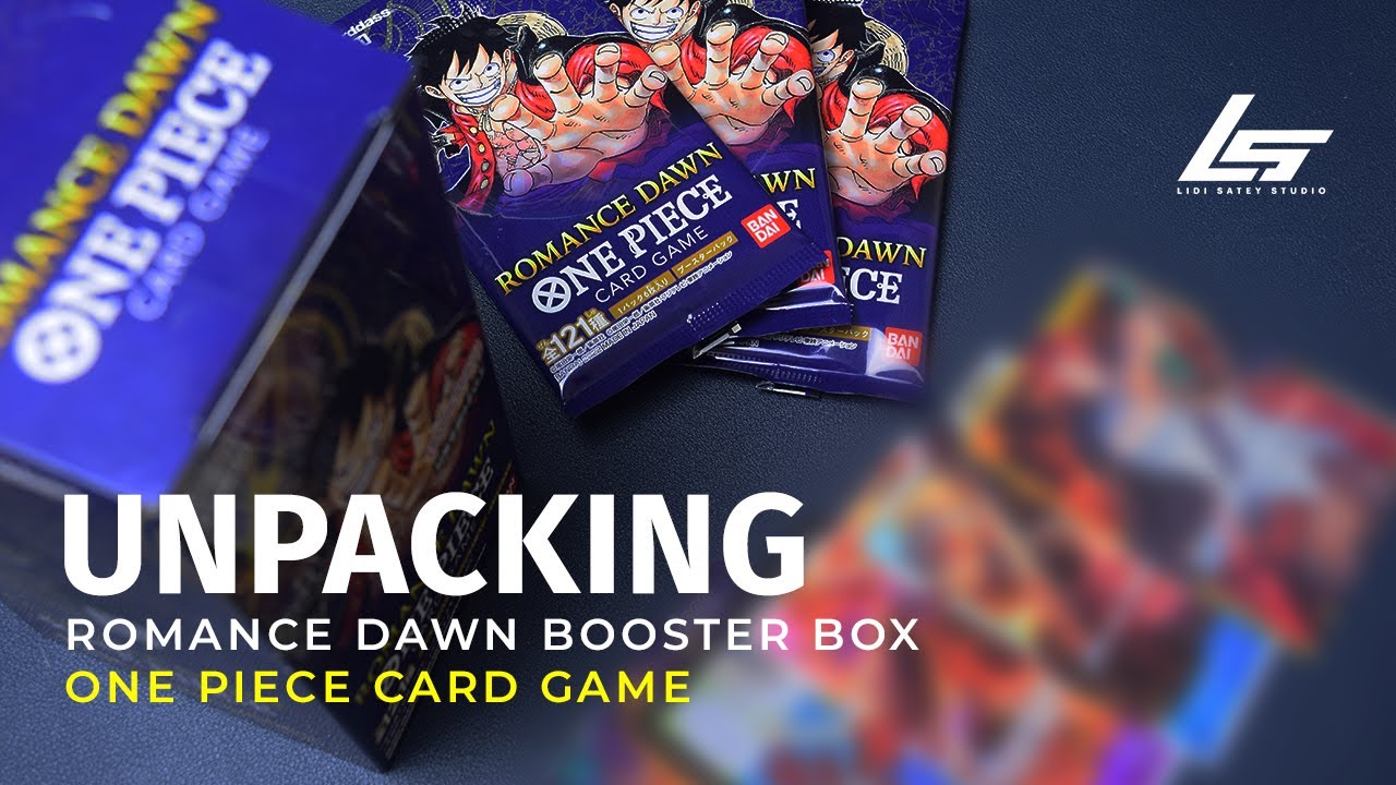 One Piece Card Game: Romance Dawn Booster Box (NEW) | Unpacking