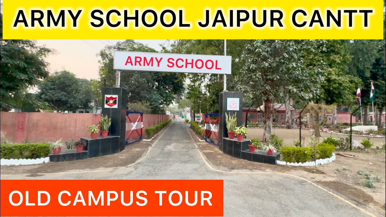 School ki purani Yaade | Army School Jaipur Cantt, Old Campus Tour | First Alumni Tour