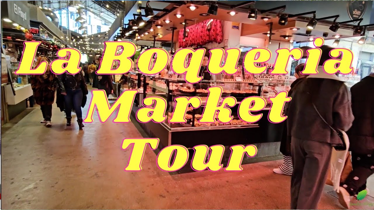 La Boqueria Market Barcelona 🇪🇸 Stunning Food & Market Tour! | Spain Trip Part 2