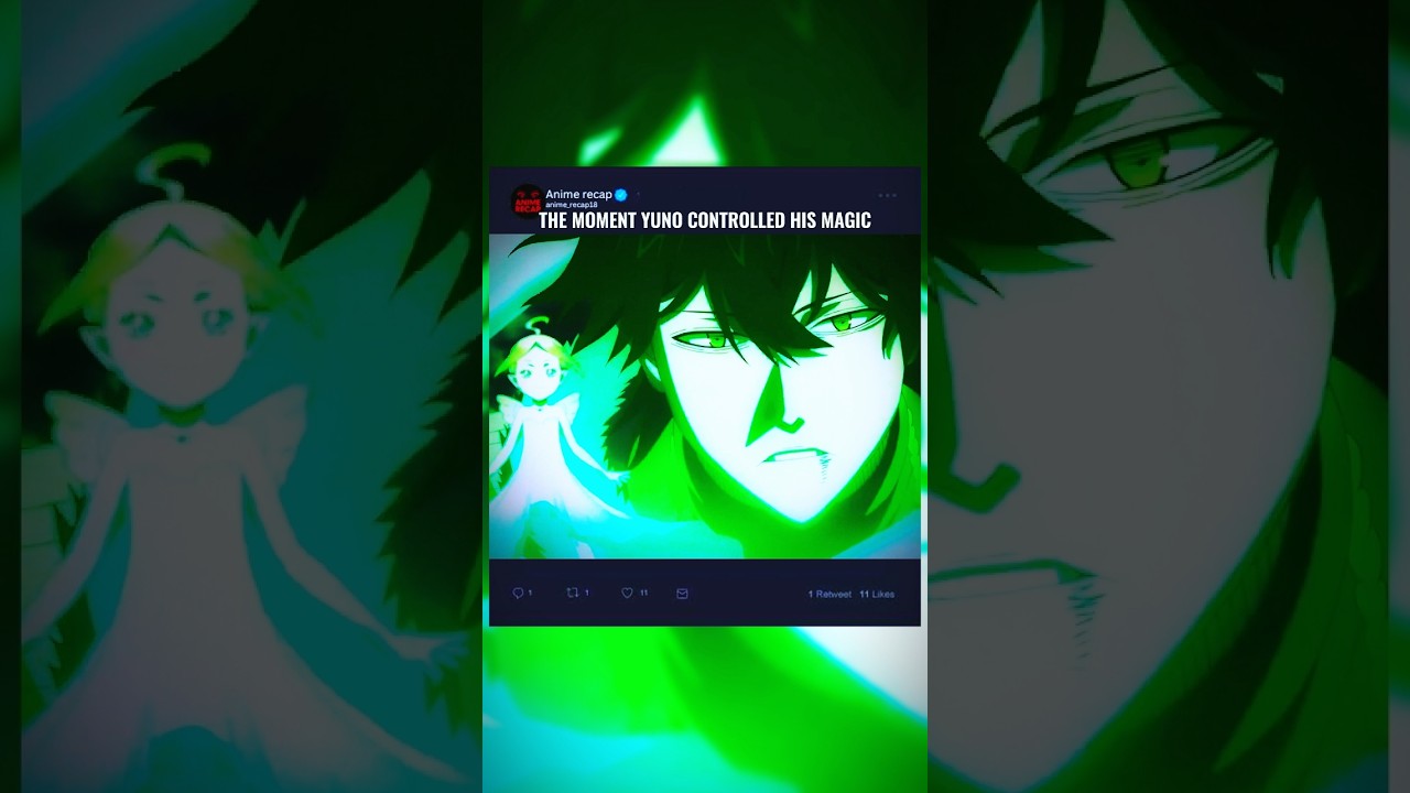 The Day Yuno Unlocked His Full Power | Black Clover | Yuno and bell | Wind spirit