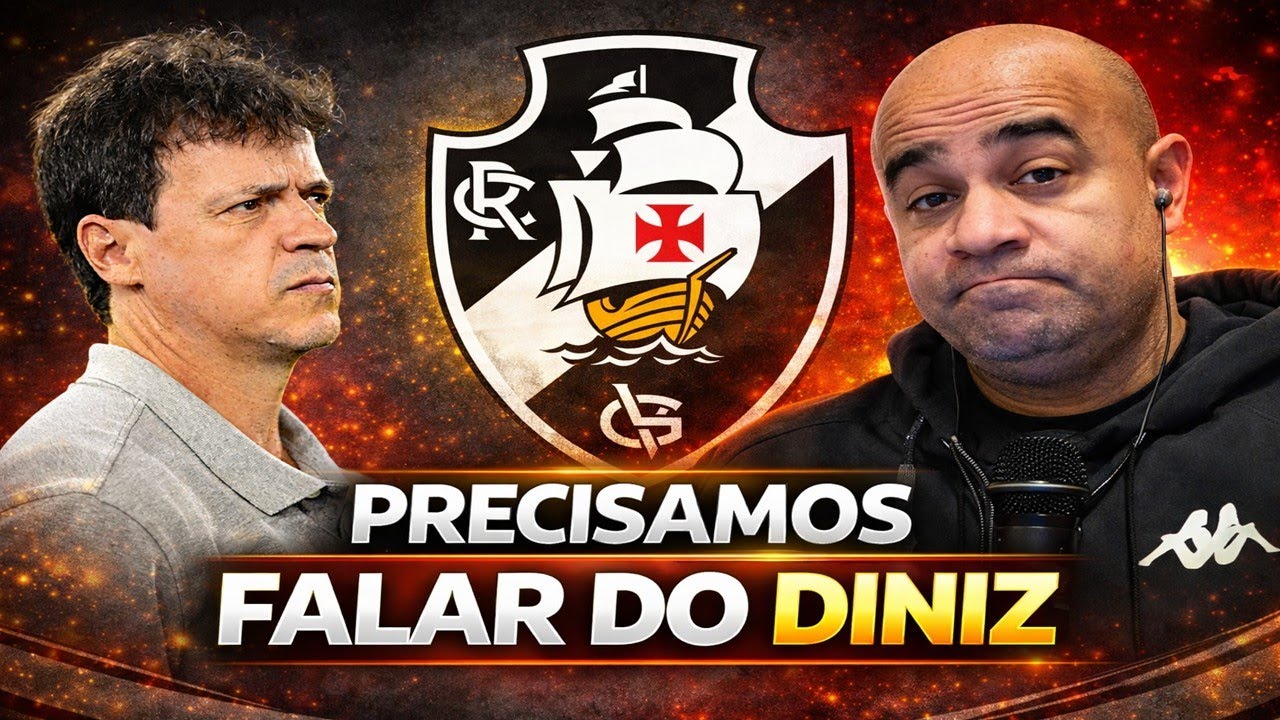 DEBATE ABERTO! VAMOS TROCAR UMA IDEIA SOBRE O TÉCNICO DO VASCO FERNANDO DINIZ. O QUE VOCÊ ACHA DELE?