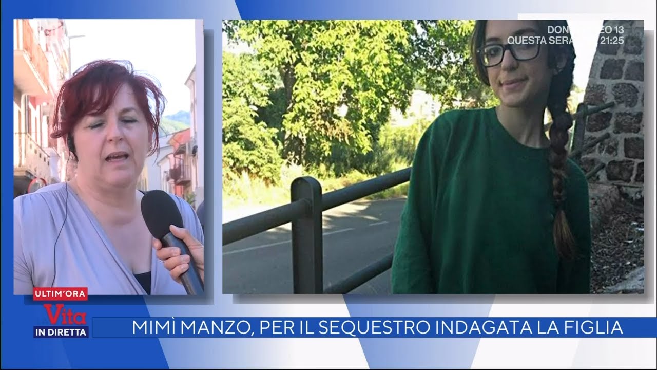 Scomparsa Manzo, altre tre persone nel registro degli indagati -  La vita in diretta 19/05/2022
