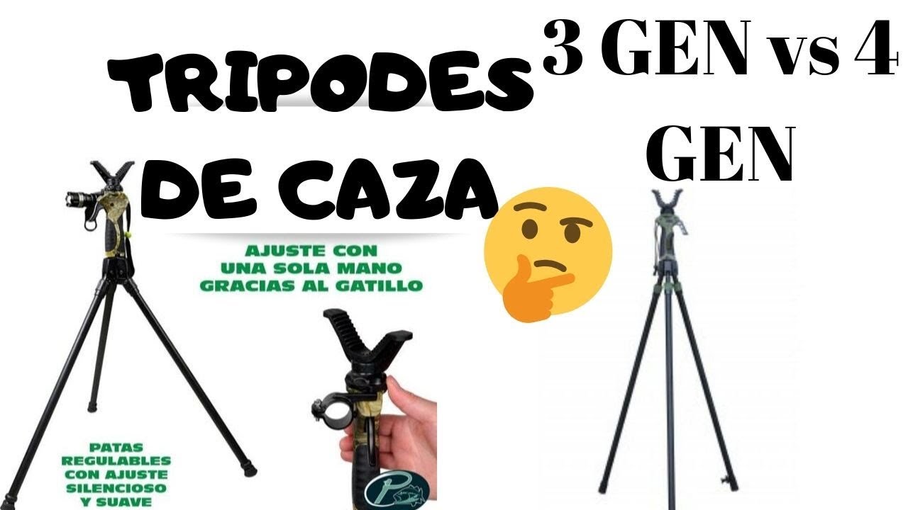 TRIPODES DE CAZA ( Tripodes 3 Gen Vs Tripodes 4 Gen)