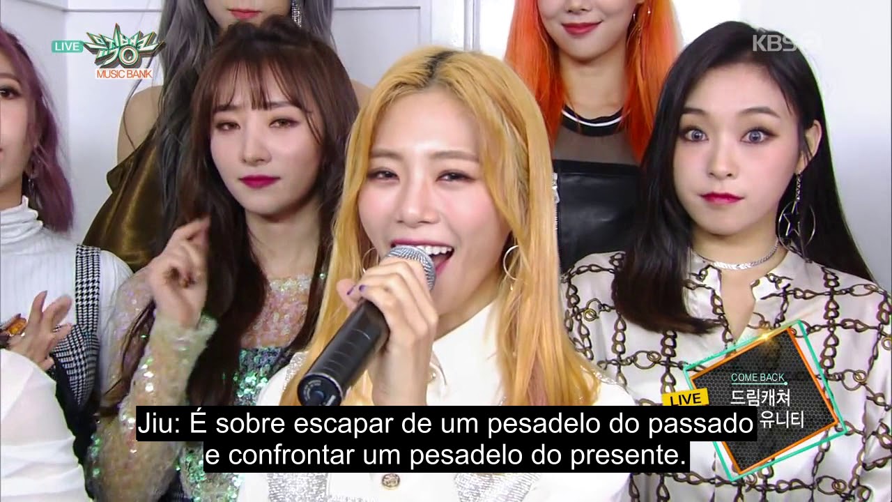 [PT BR] 210918 DreamCatcher  Music Bank 'What' Comeback Interview