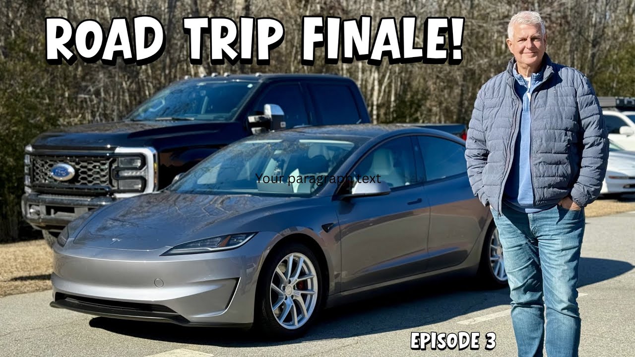 Tesla Model 3 Road Trip FL To CT Finale!  Winter Tire Swap & A Hilarious FSD Endless Loop In DC