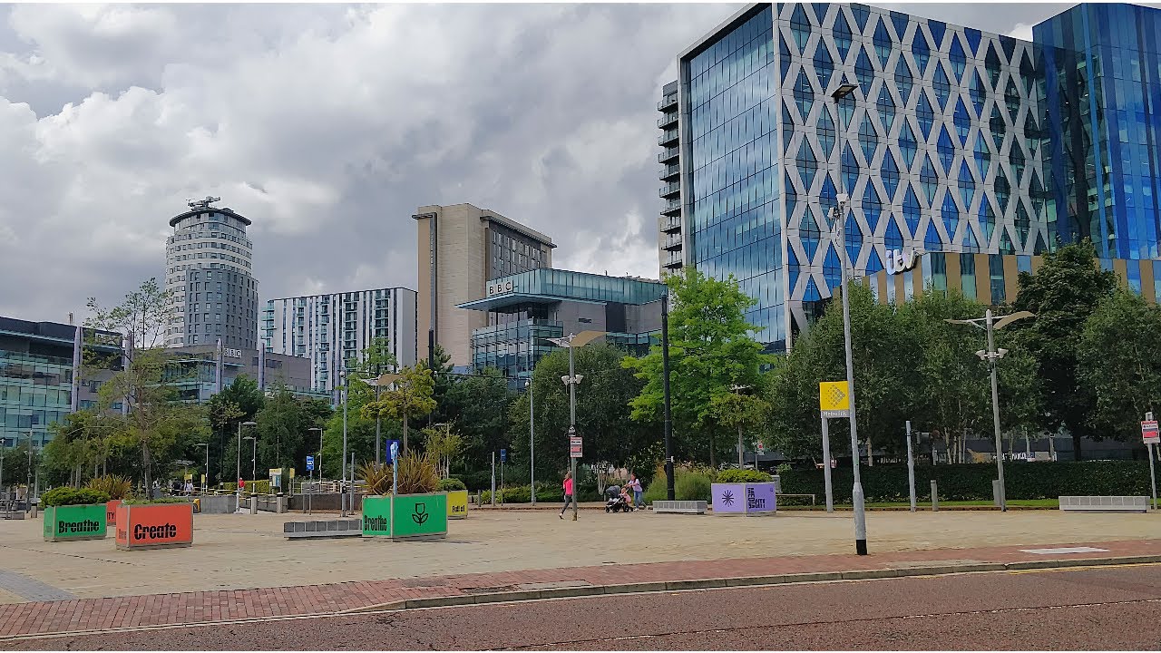 Media City Manchester | 4K walk