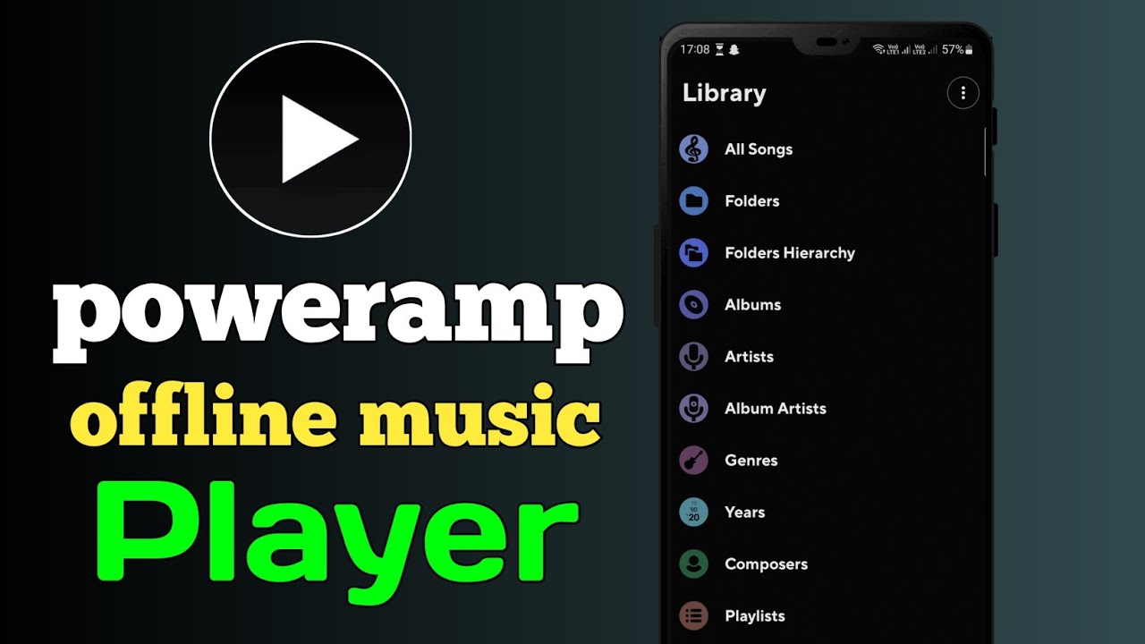 Odtwarzacz muzyki Poweramp Kaise Use Kare | Najlepszy odtwarzacz muzyki offline