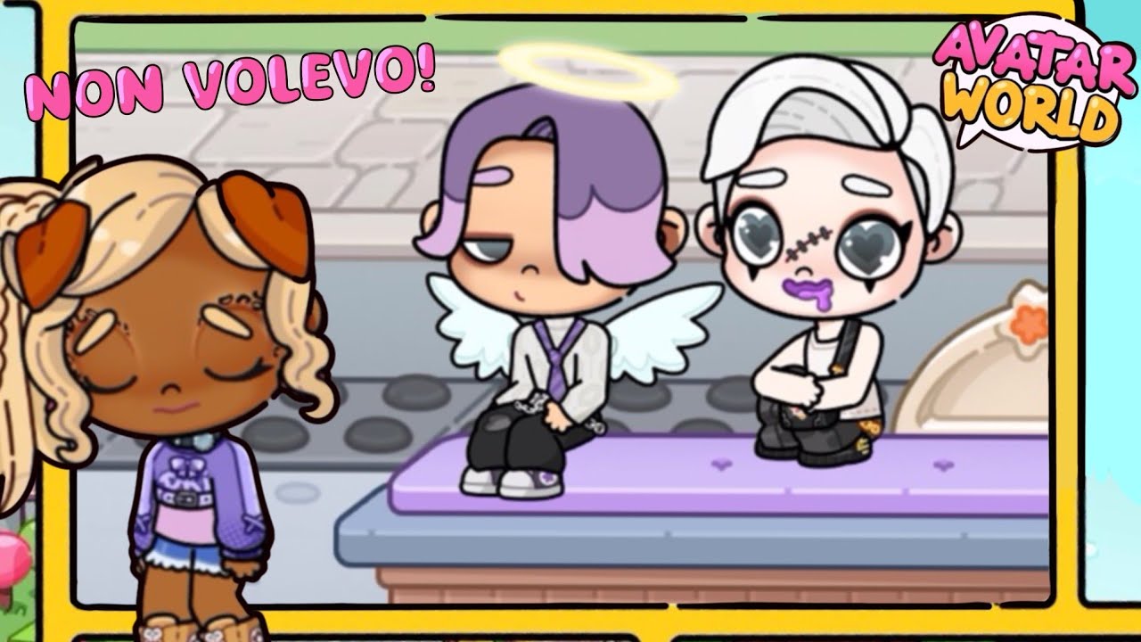 Non volevo finisse tra Tristo e Soleil! 🧟‍♀️ avatar world roleplay