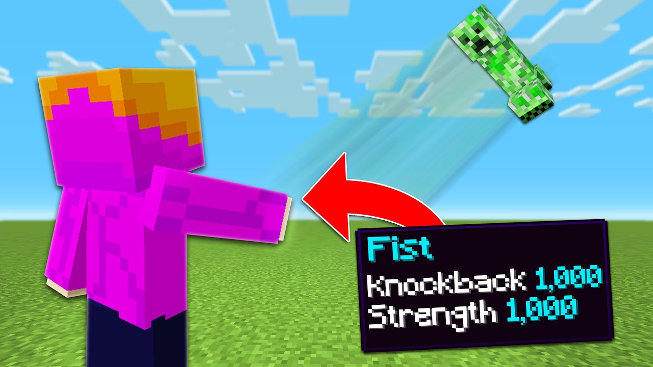 Minecraft But, Punching Is Multiplied...