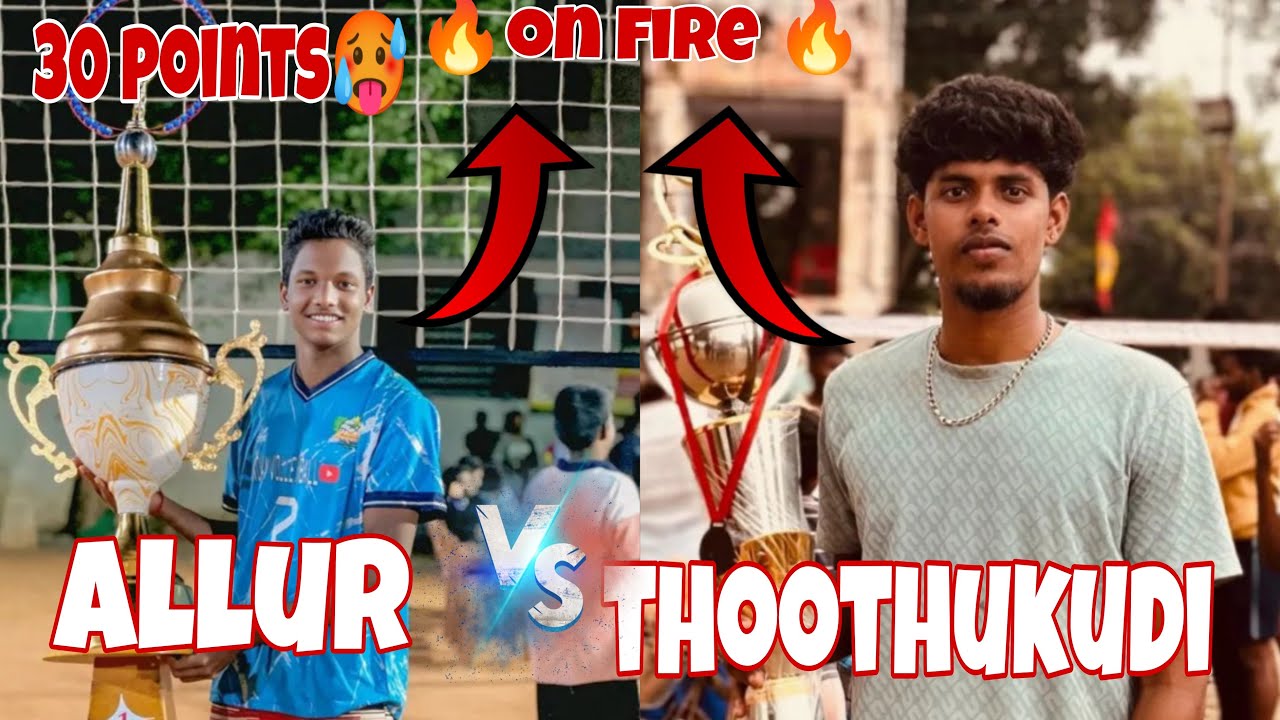 Allur vs Thoothukudi🔥 Interesting Match🥵 #volleyball #libero #trending #sports #viral #youtube 