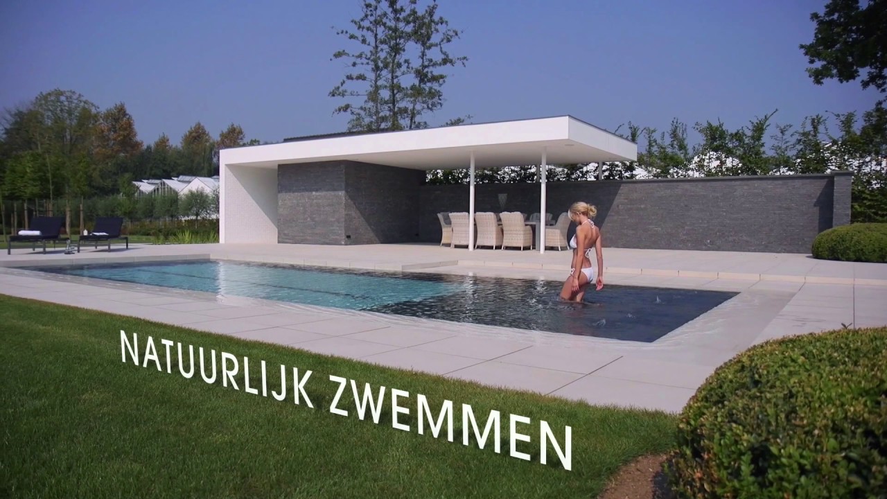 't groene Plan Hybride zwemvijvers