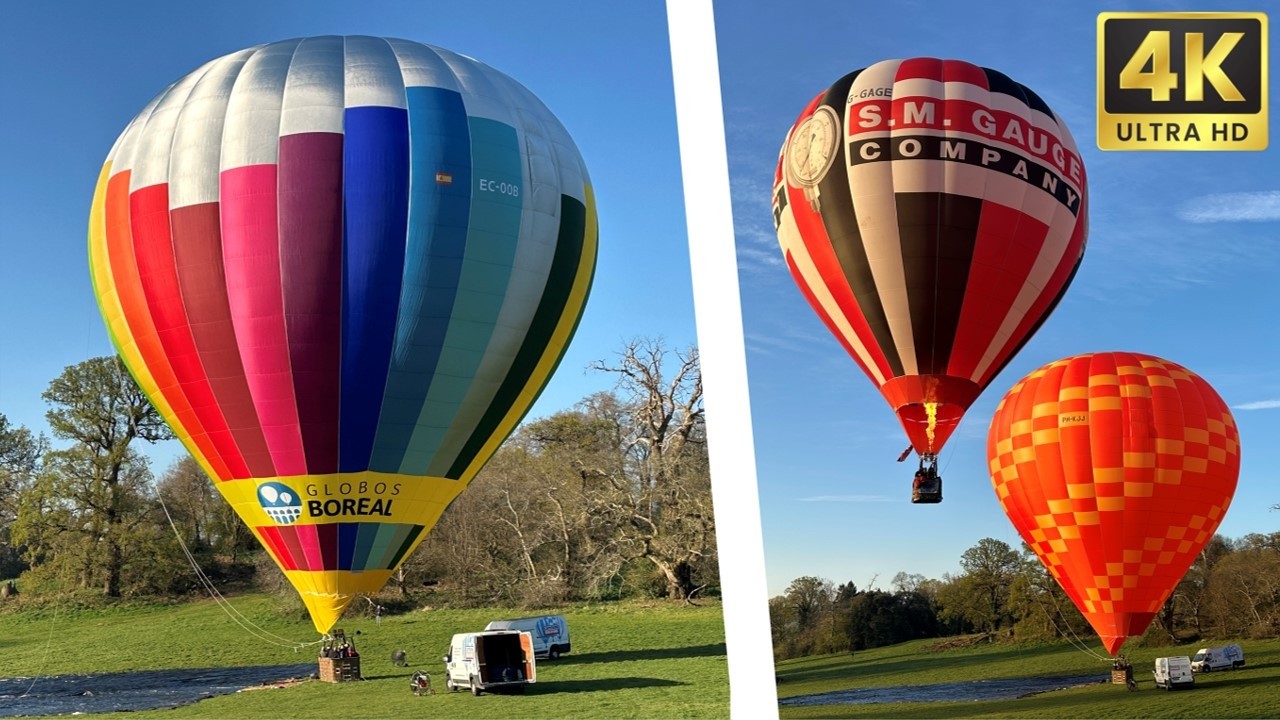 MJ Ballooning | 08/04/25 - Ashton Court AM (4K UHD)