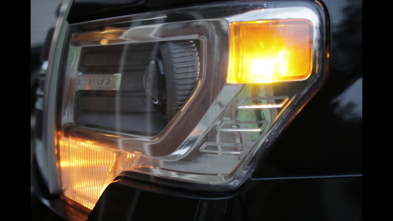 2009-14 F150 LED FRONT MARKER LIGHTS INSTALL F150LEDS.COM