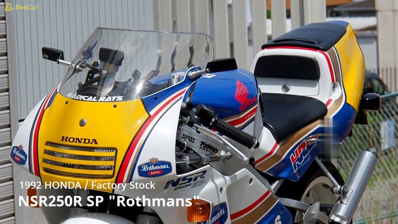 NEO CLASSICISM ～ Styling & 2stroke Sound &hellip;The configuration of my NSR250R ～