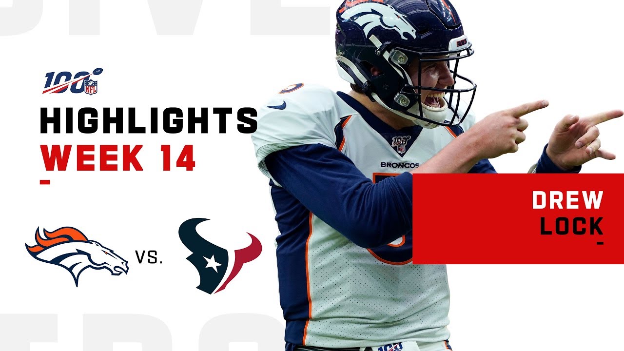 Drew Lock Sends Texans Packing w/ 309 Yds & 3 TDs | NFL 2019 Highlights