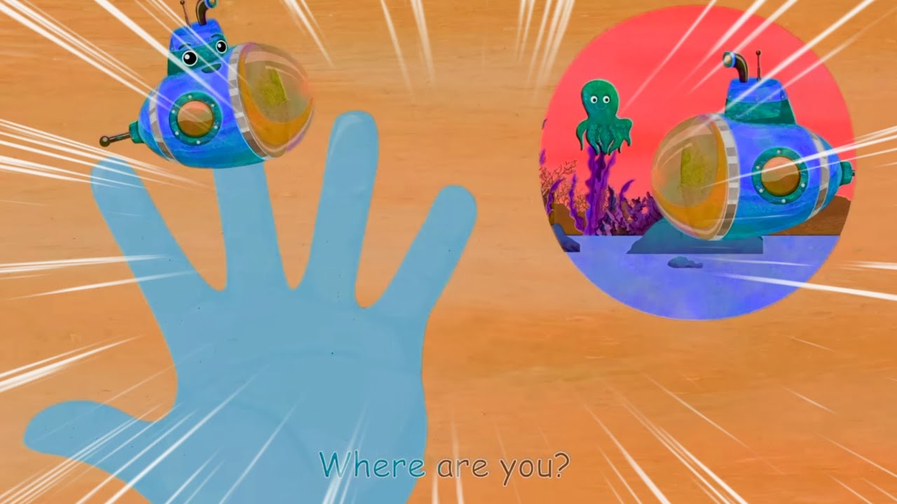 Submarine Finger Where Are You | Sponsored By Gamavision Csupo Effect | Nursery Rhymes 