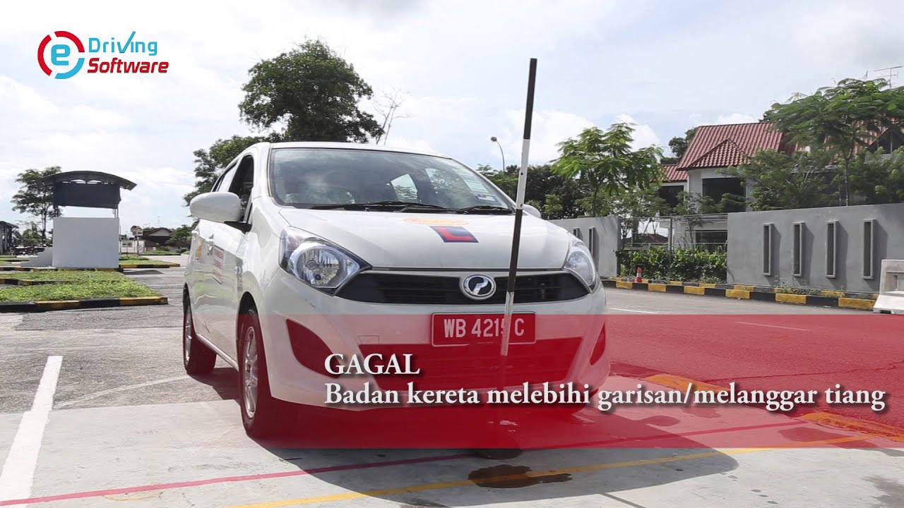 jpj test kereta auto (Auto Driving License Ramp)