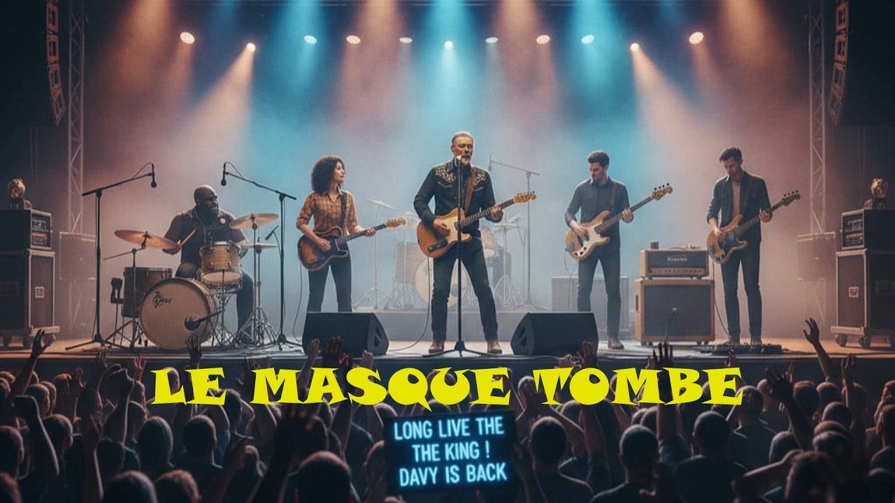 LE MASQUE TOMBE
